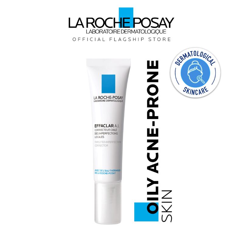 LA ROCHE POSAY - Effaclar A.I. 15ml, ครีมแต้มสิว,LA ROCHE POSAY ,  ลา โรช-โพเซย์ , ครีมลา โรช